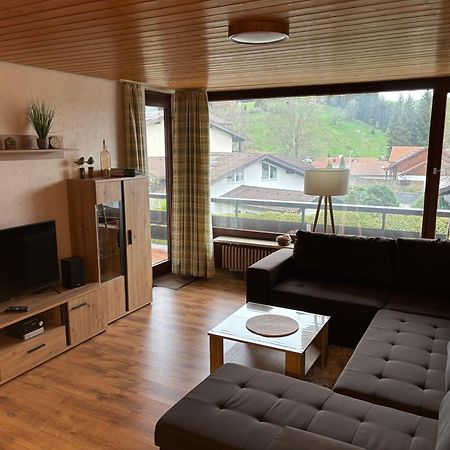 Schoene 2 1/2 Zimmer Ferienwohnung In Oberstaufen - Hoamatle - Экстерьер фото