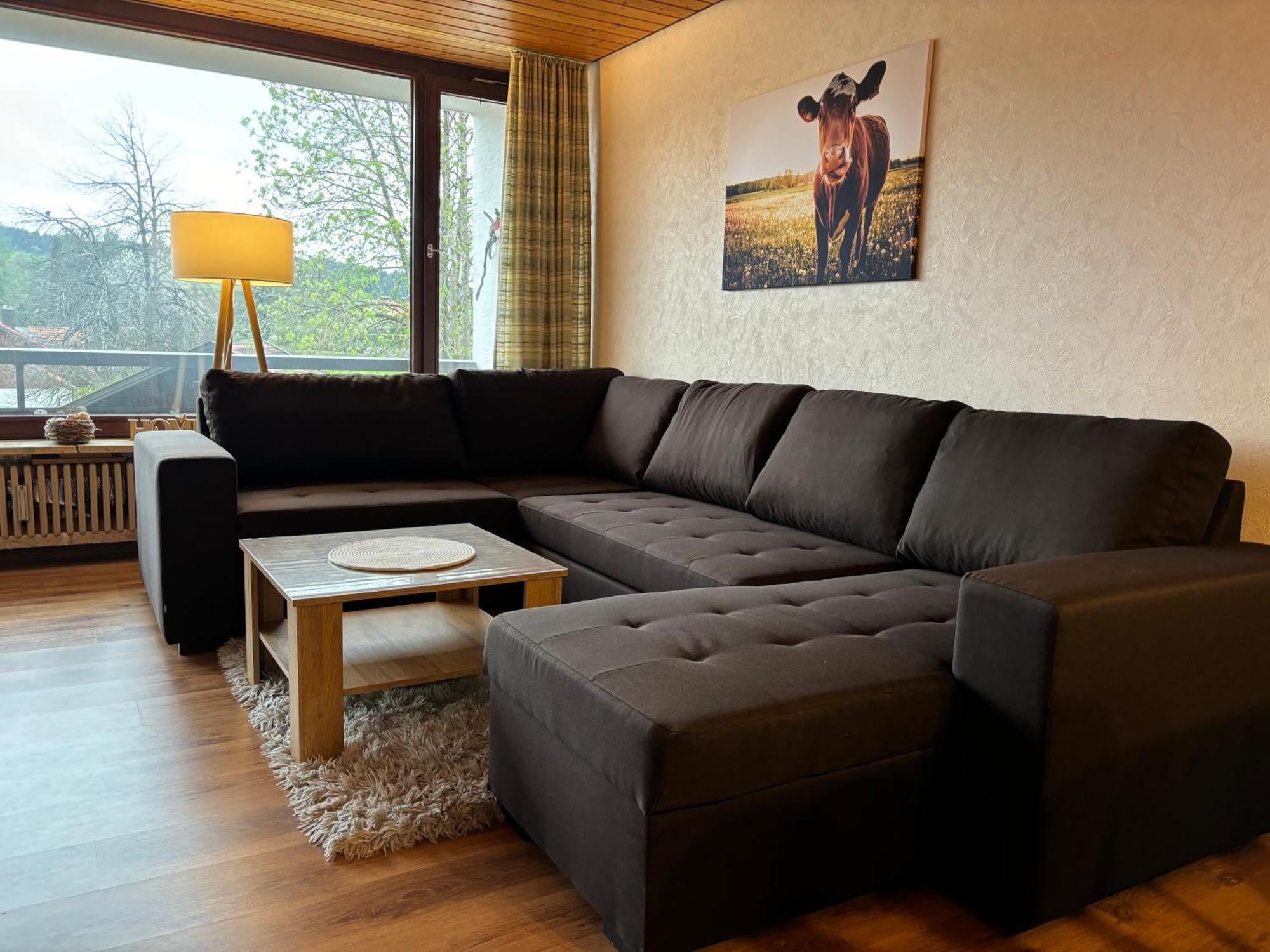 Schoene 2 1/2 Zimmer Ferienwohnung In Oberstaufen - Hoamatle - Экстерьер фото